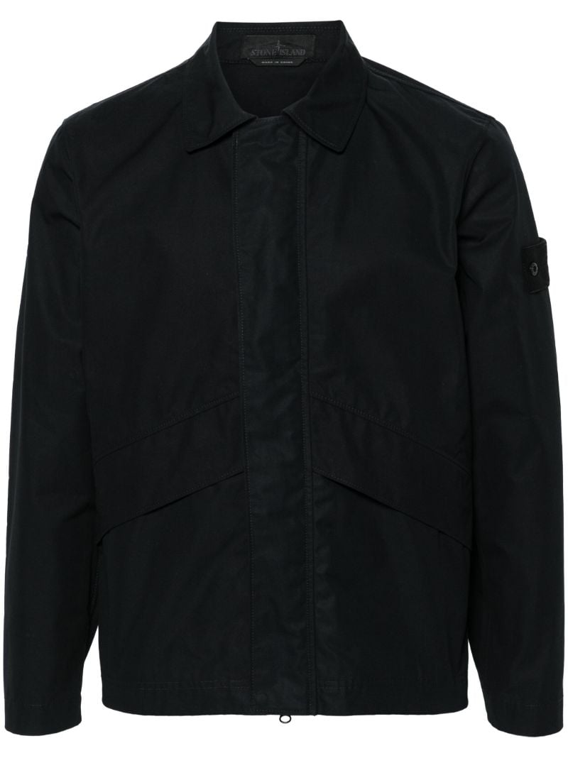Compass-badge Shirt Jacket