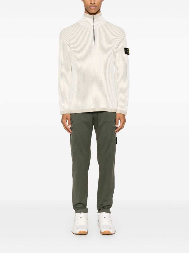 Compass-badge Sweater