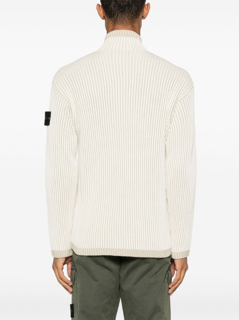 Compass-badge Sweater