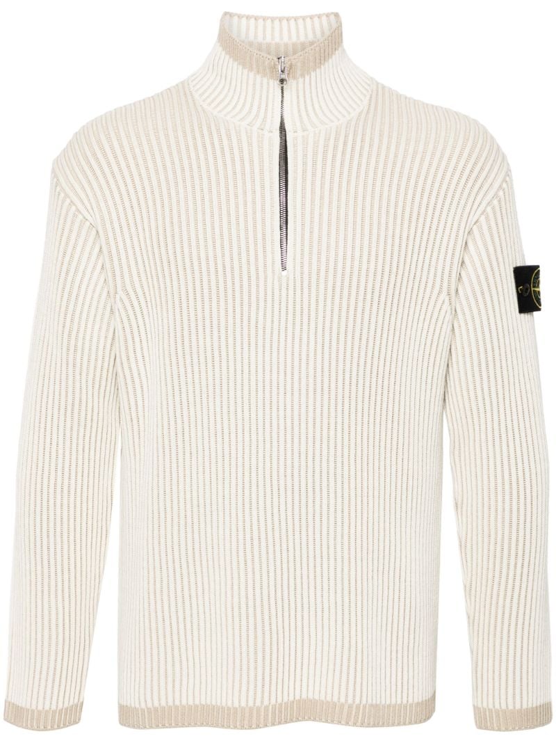 Compass-badge Sweater