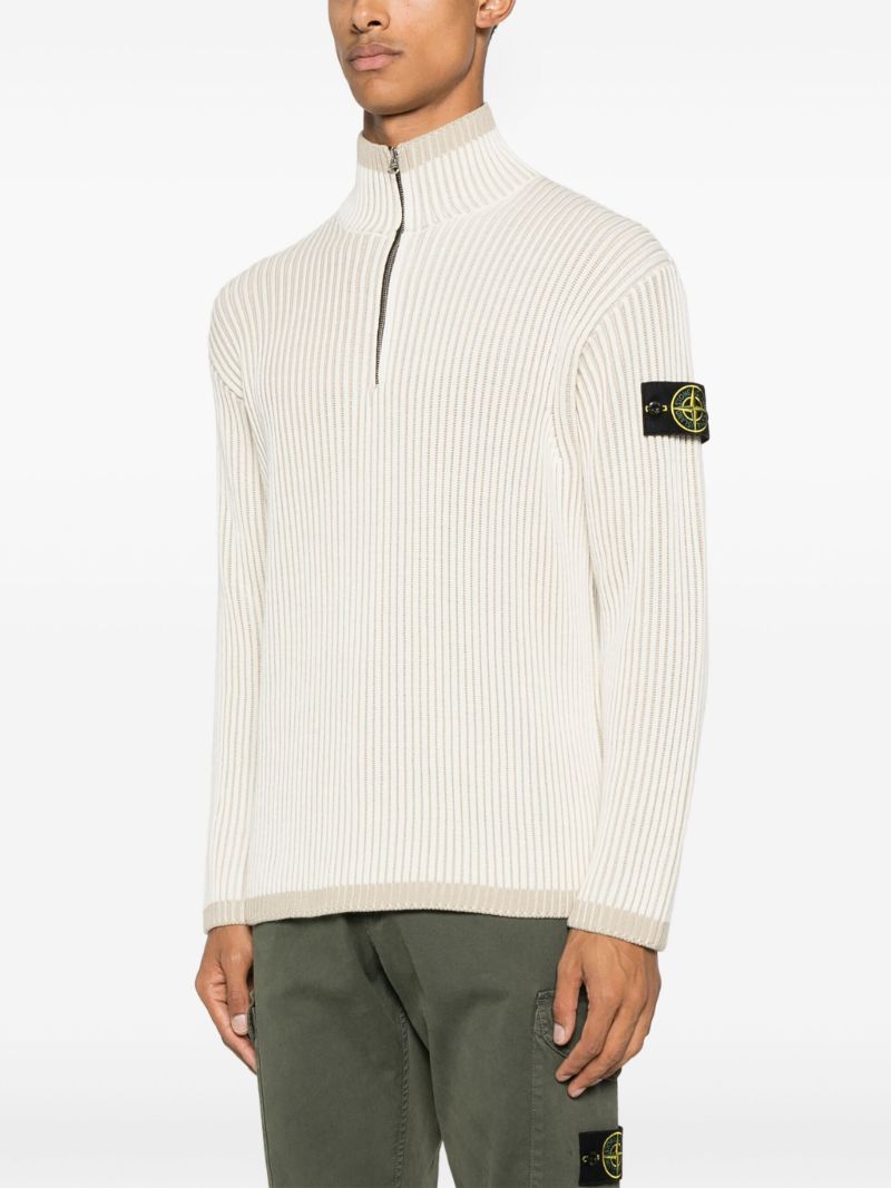 Compass-badge Sweater