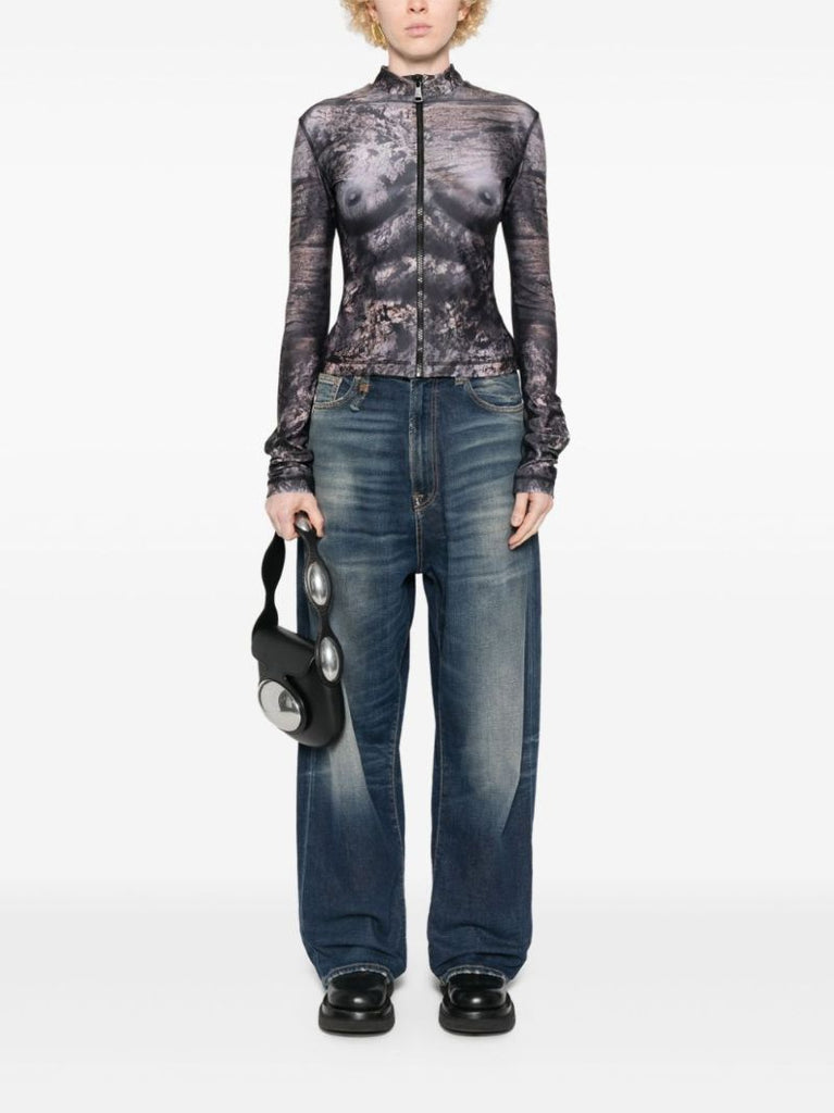 Blue X-boyfriend Jeans