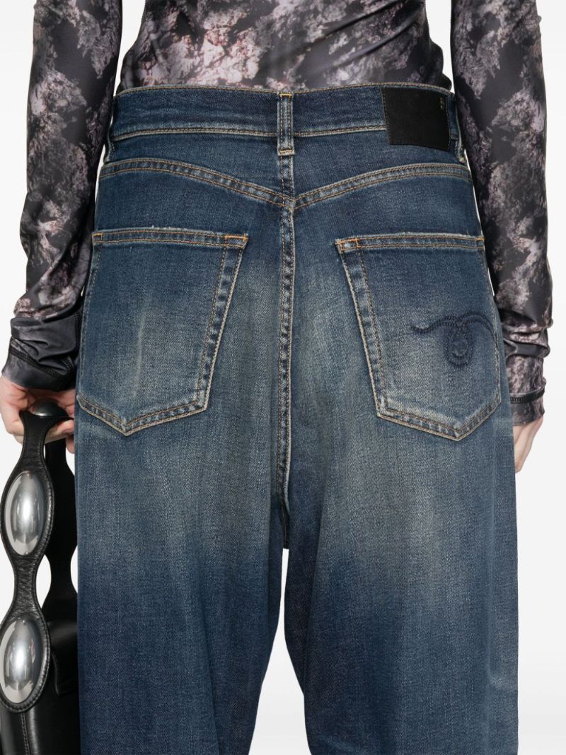 Blue X-boyfriend Jeans