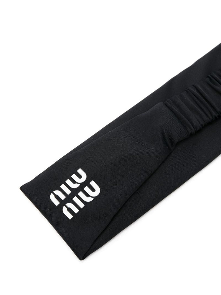 Logo-printed Headband