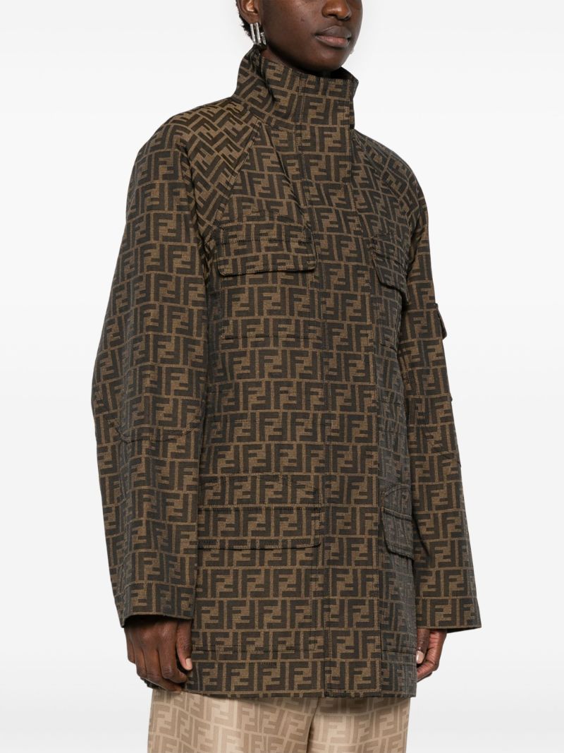 Ff Canvas Short Coat
