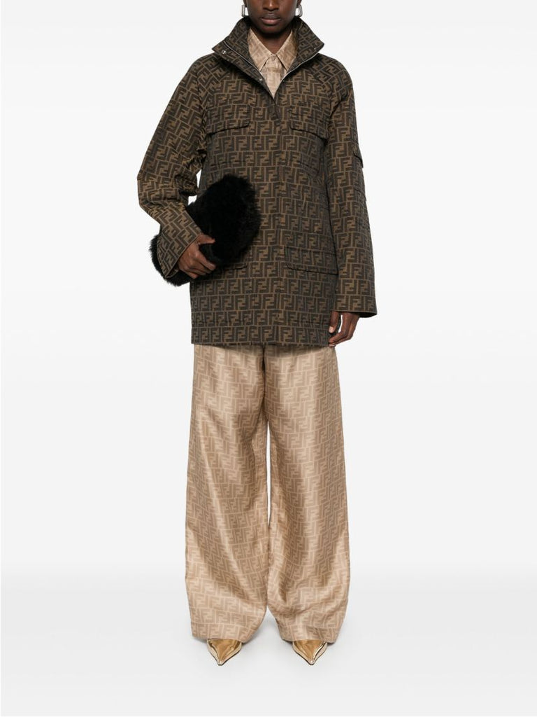Ff Canvas Short Coat