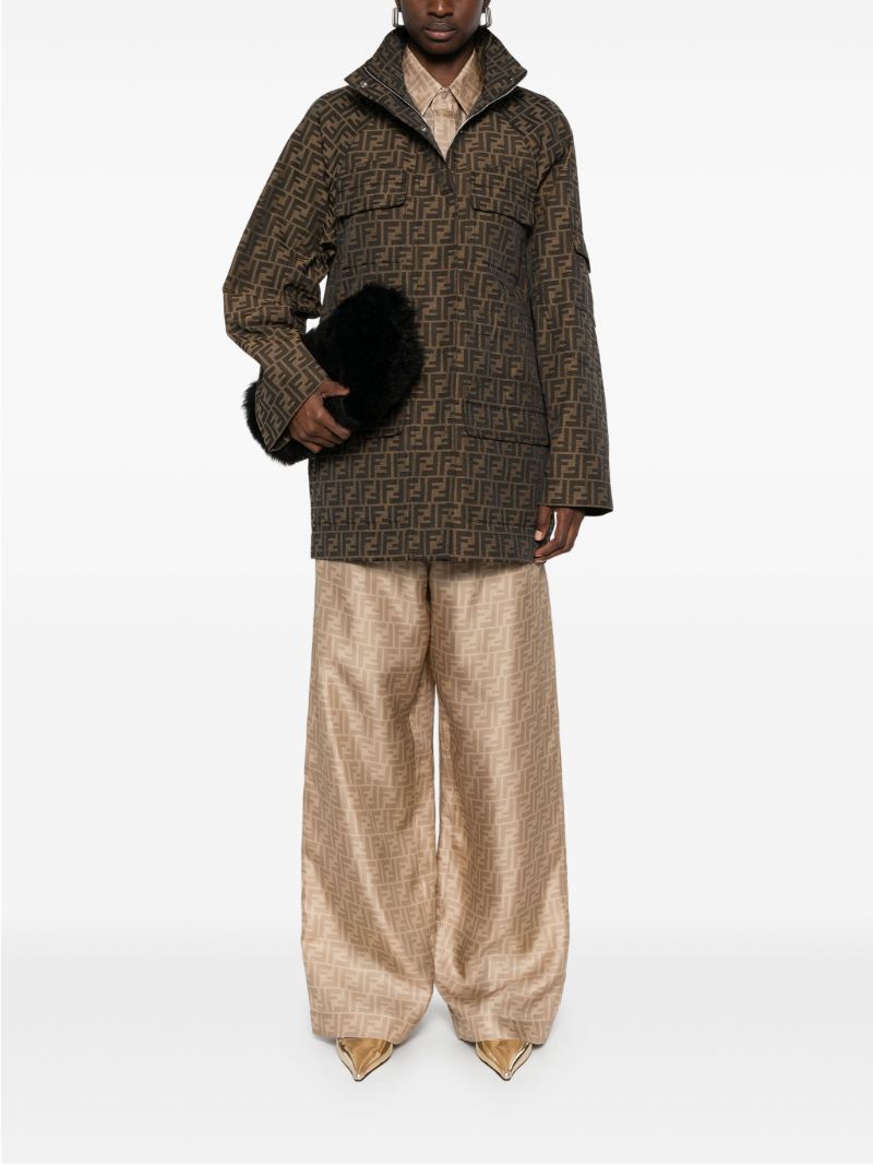 Ff Canvas Short Coat