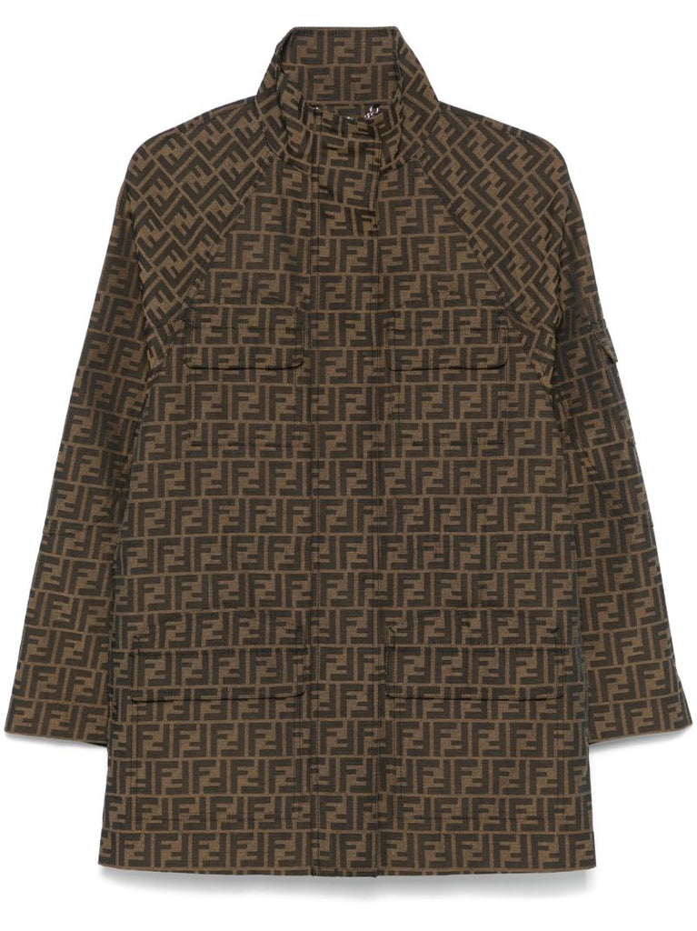 Ff Canvas Short Coat