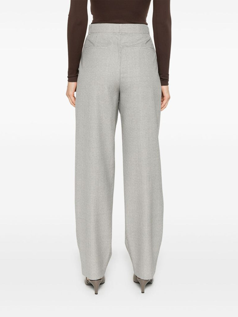 Micro Check Trousers