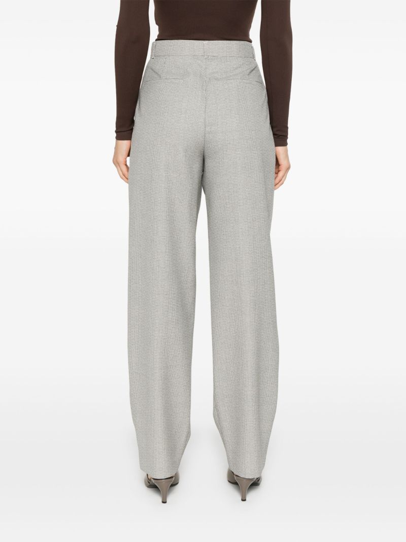 Micro Check Trousers