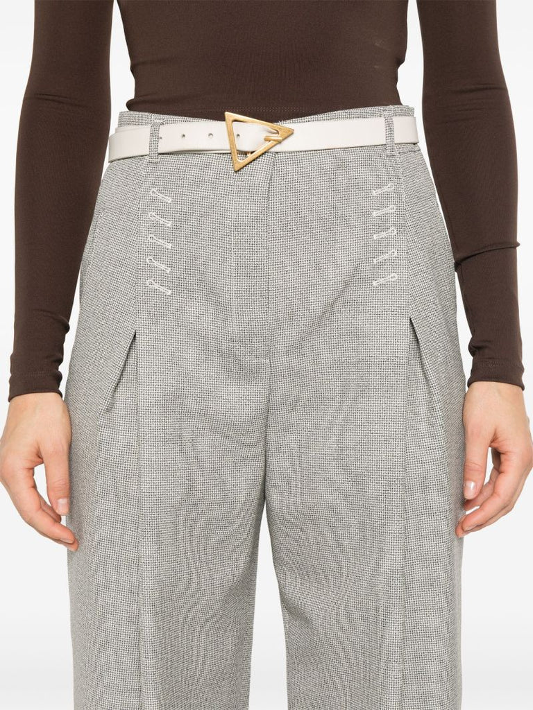 Micro Check Trousers