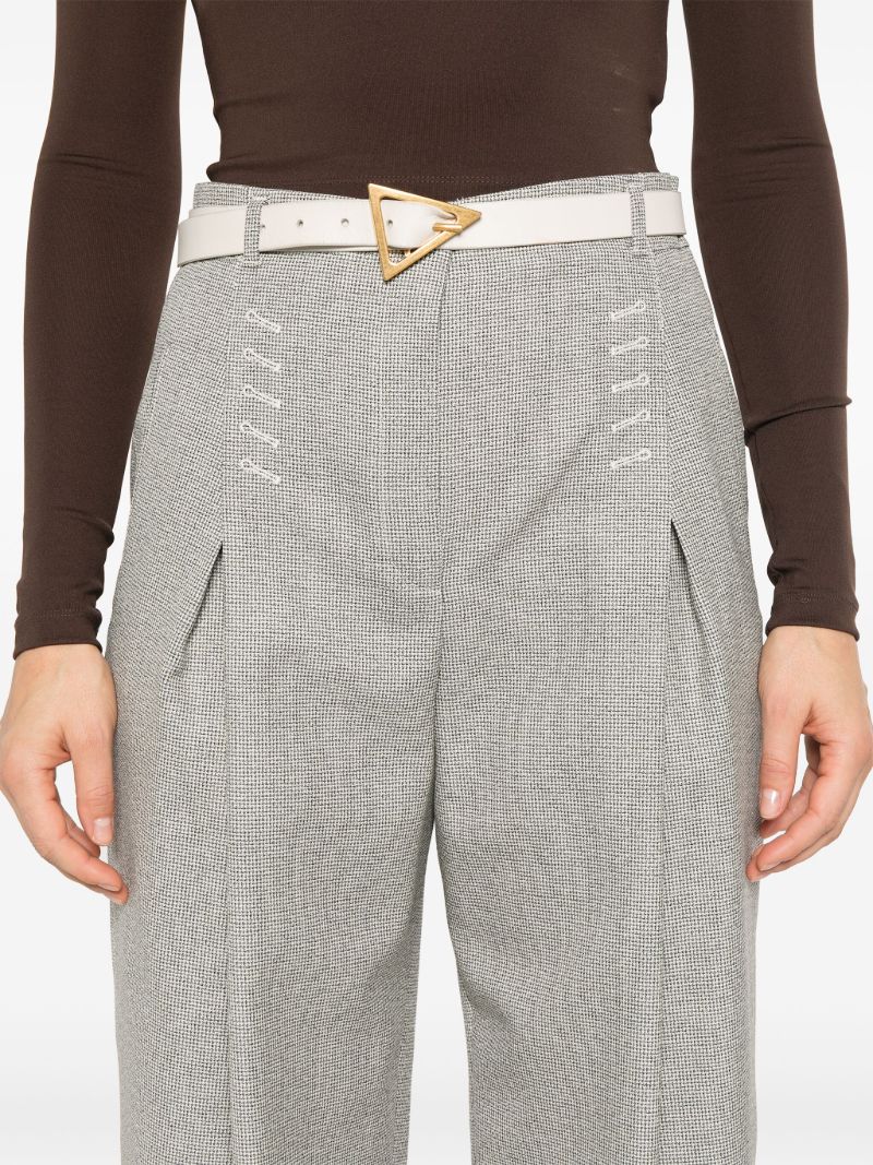 Micro Check Trousers