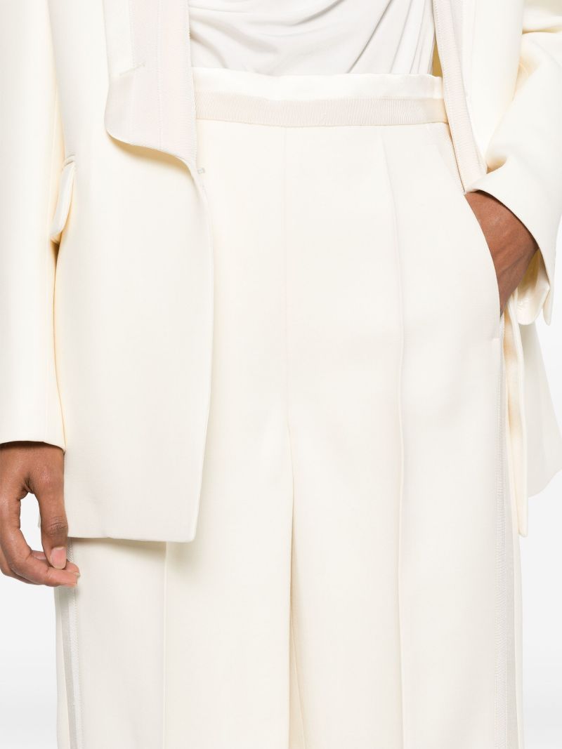 Panelled Wide-leg Trousers