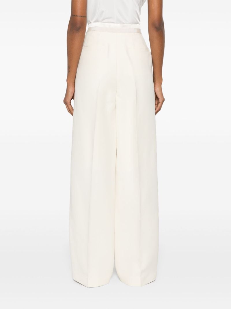 Panelled Wide-leg Trousers
