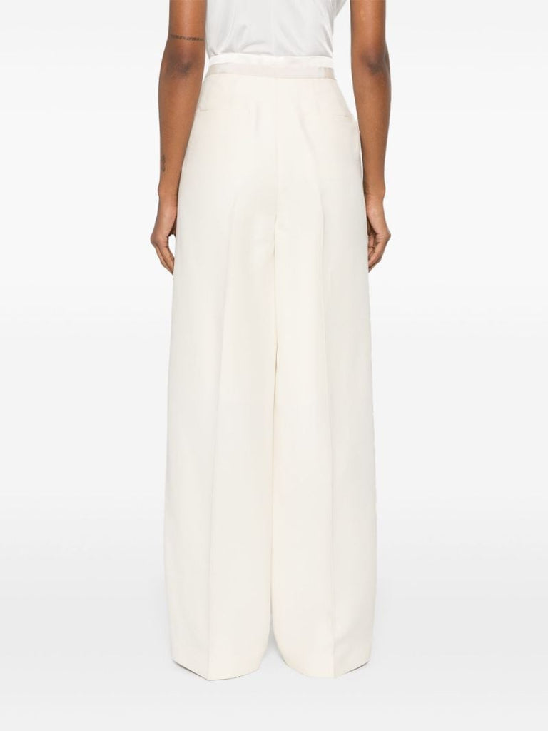 Panelled Wide-leg Trousers