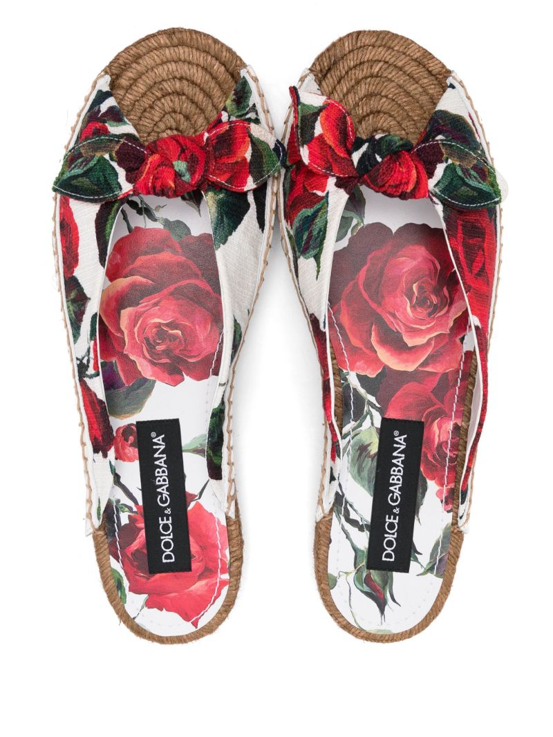 Floral-print Espadrilles