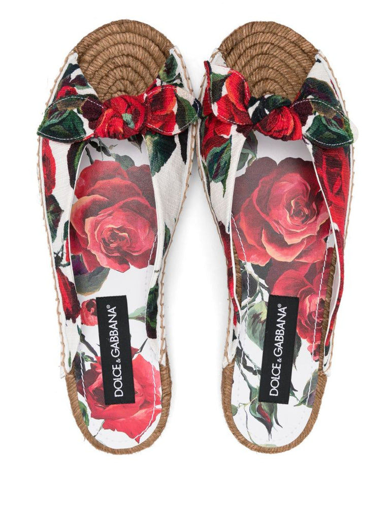 Floral-print Espadrilles