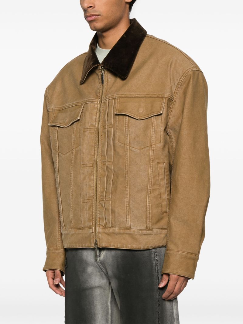Brown Cotton Jacket