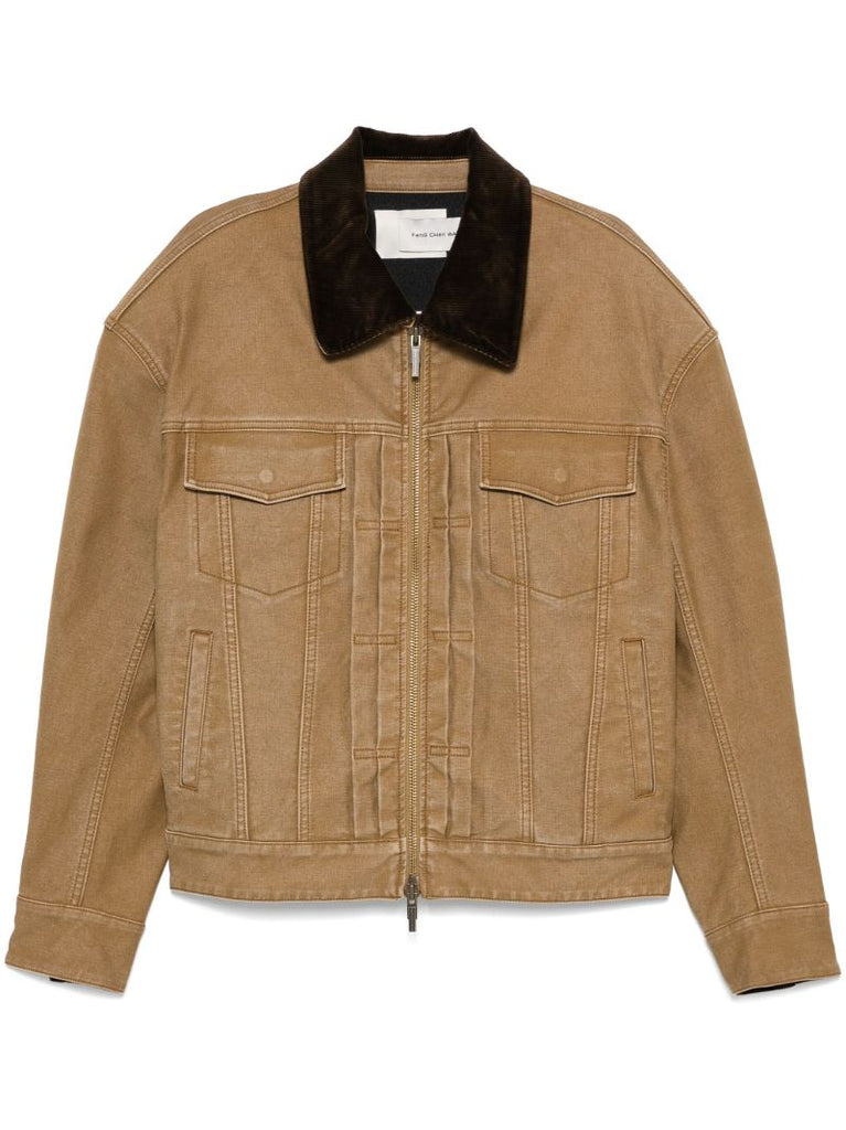 Brown Cotton Jacket