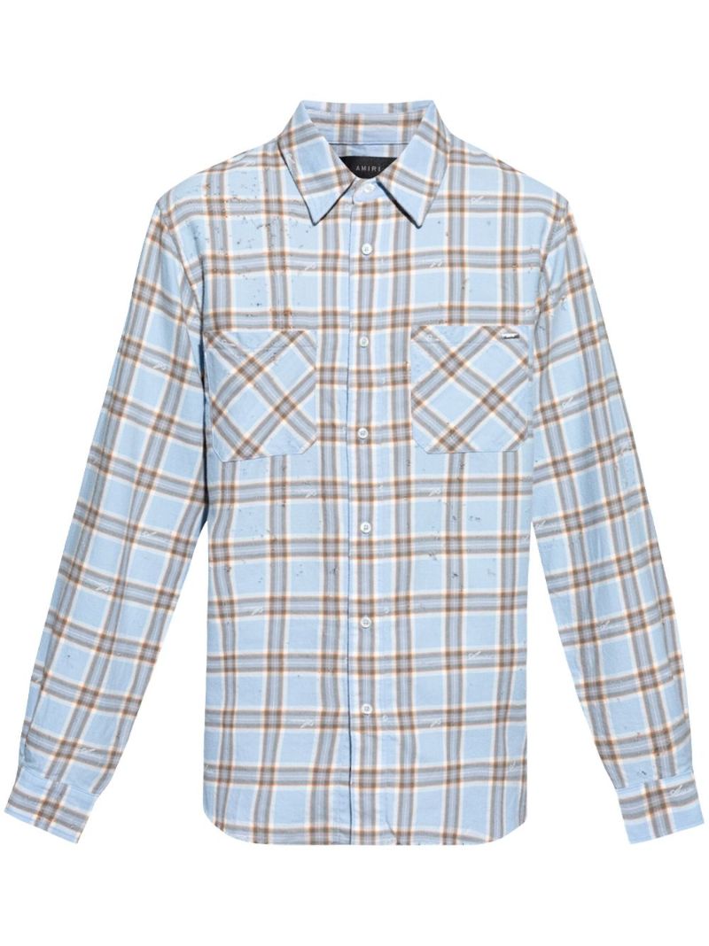 Blue Checked Shirt