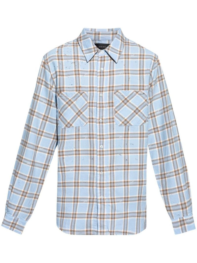 Blue Checked Shirt