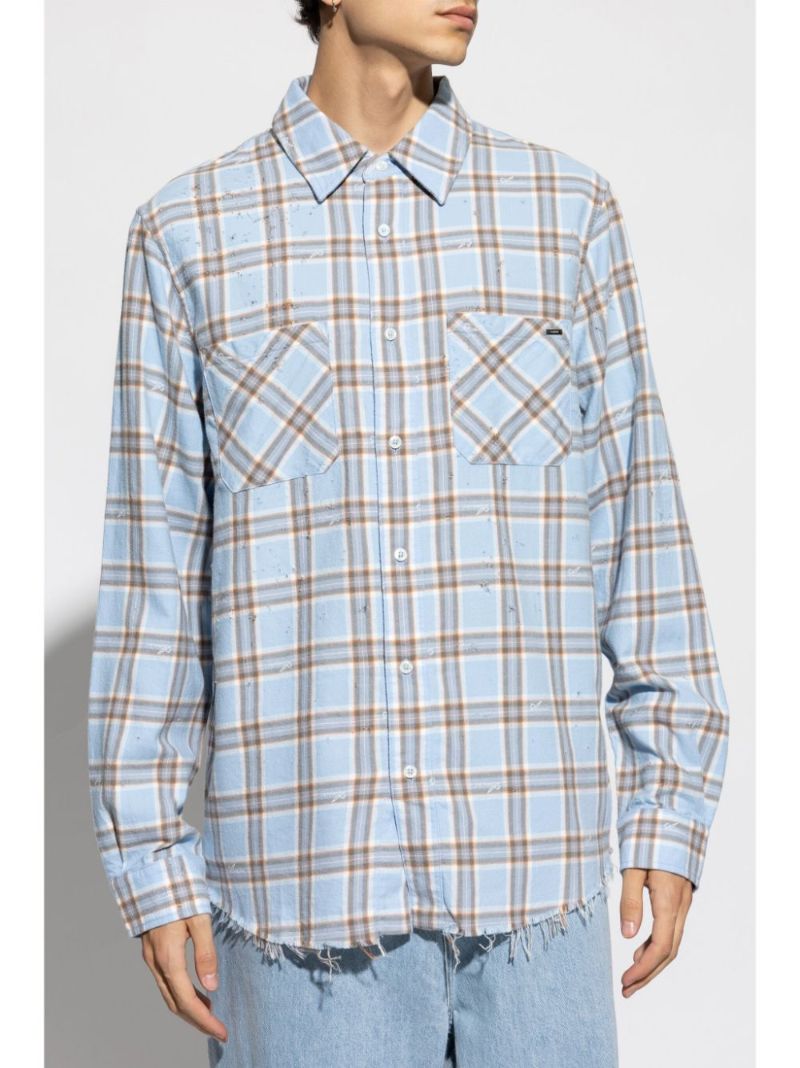 Blue Checked Shirt