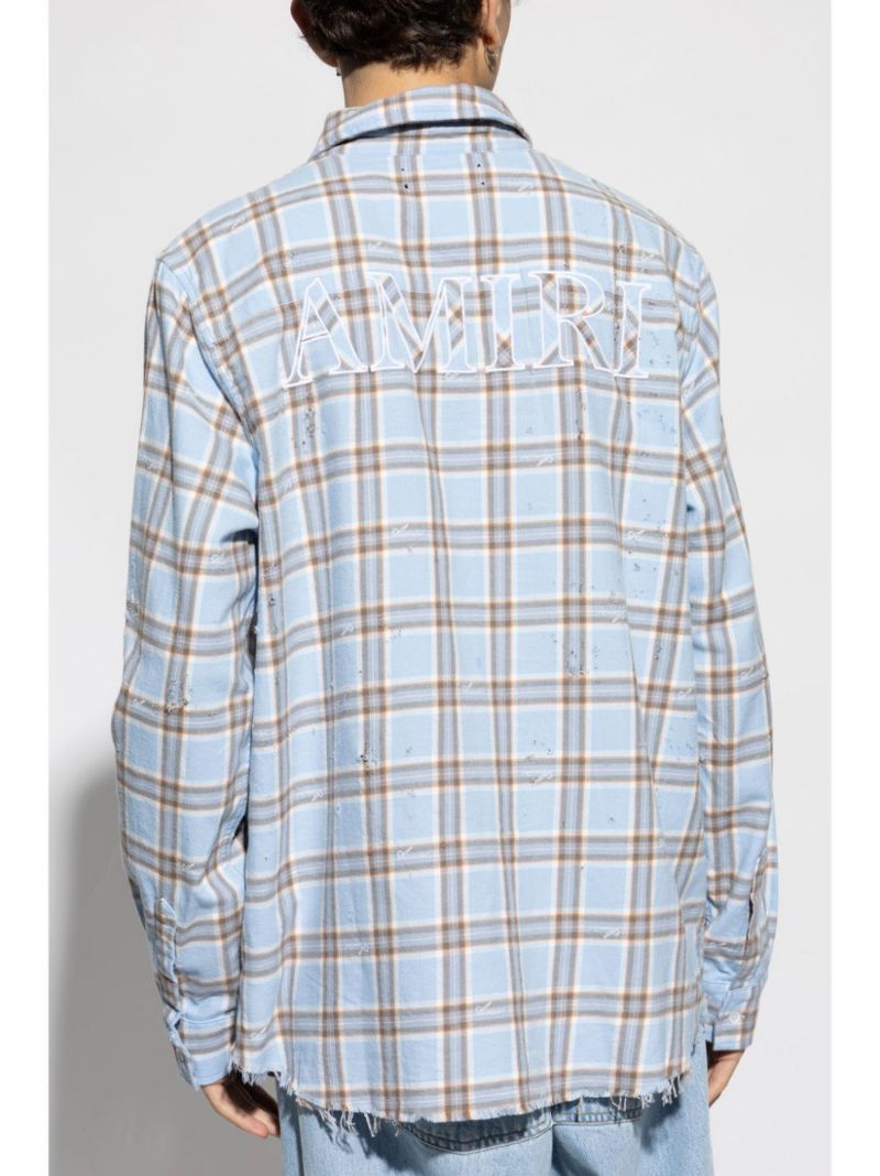 Blue Checked Shirt