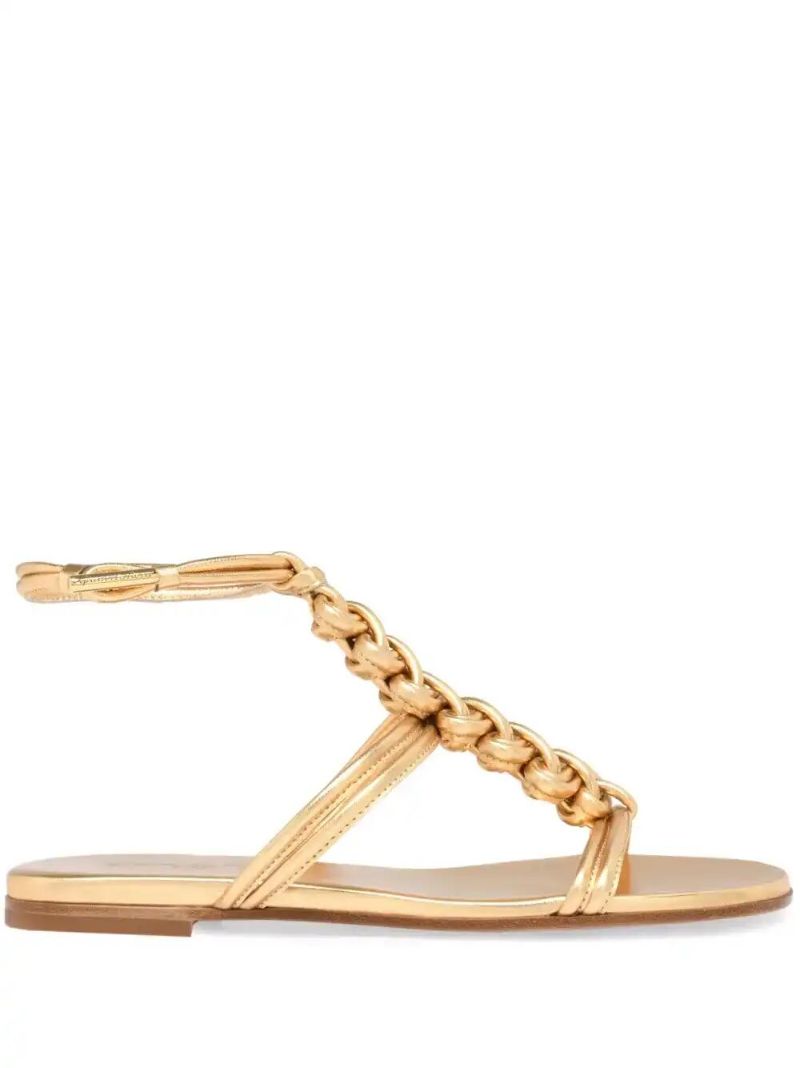 Gold Capua Sandals