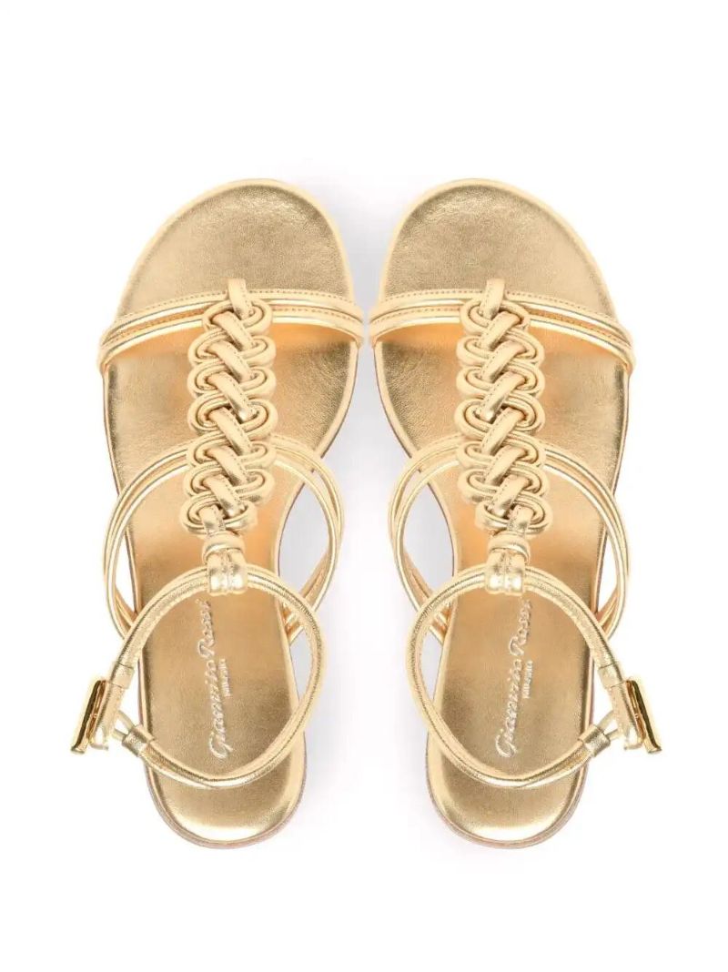 Gold Capua Sandals
