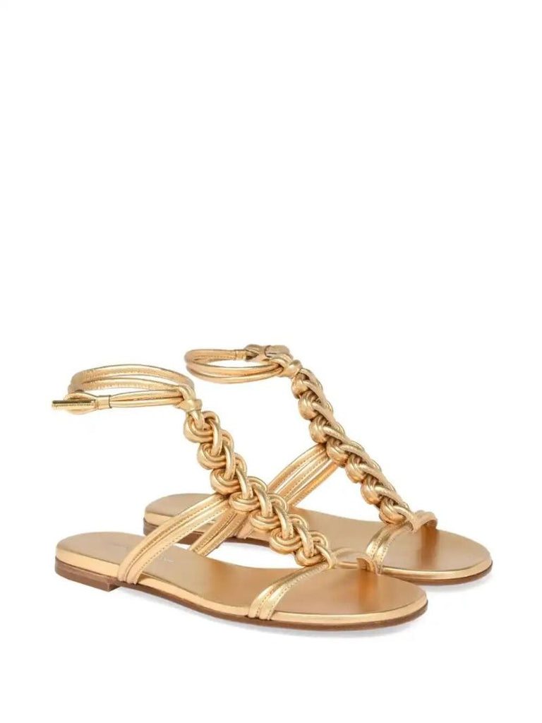 Gold Capua Sandals
