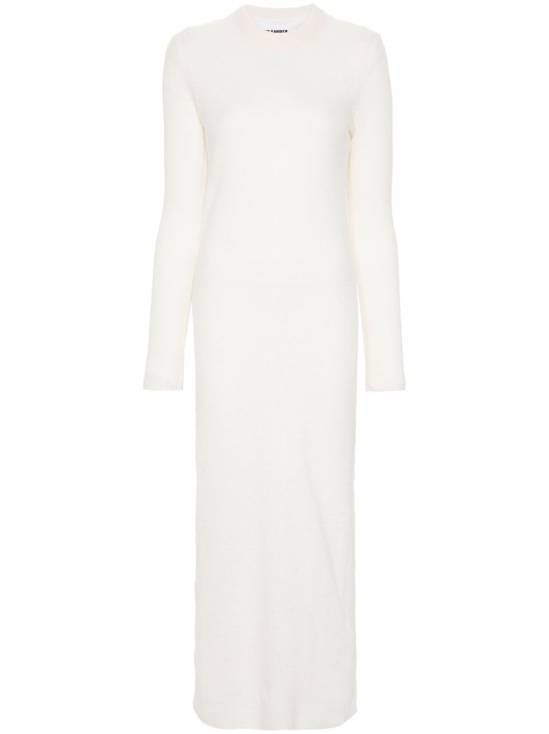 White Wool Dress
