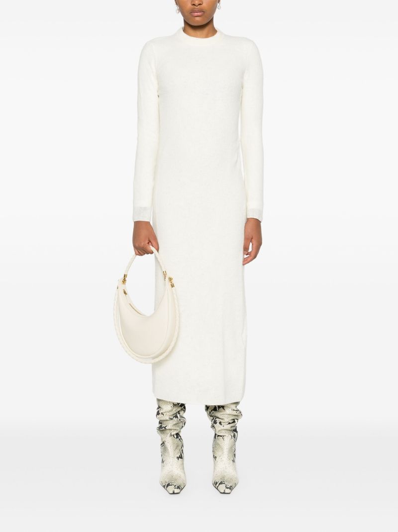 White Wool Dress