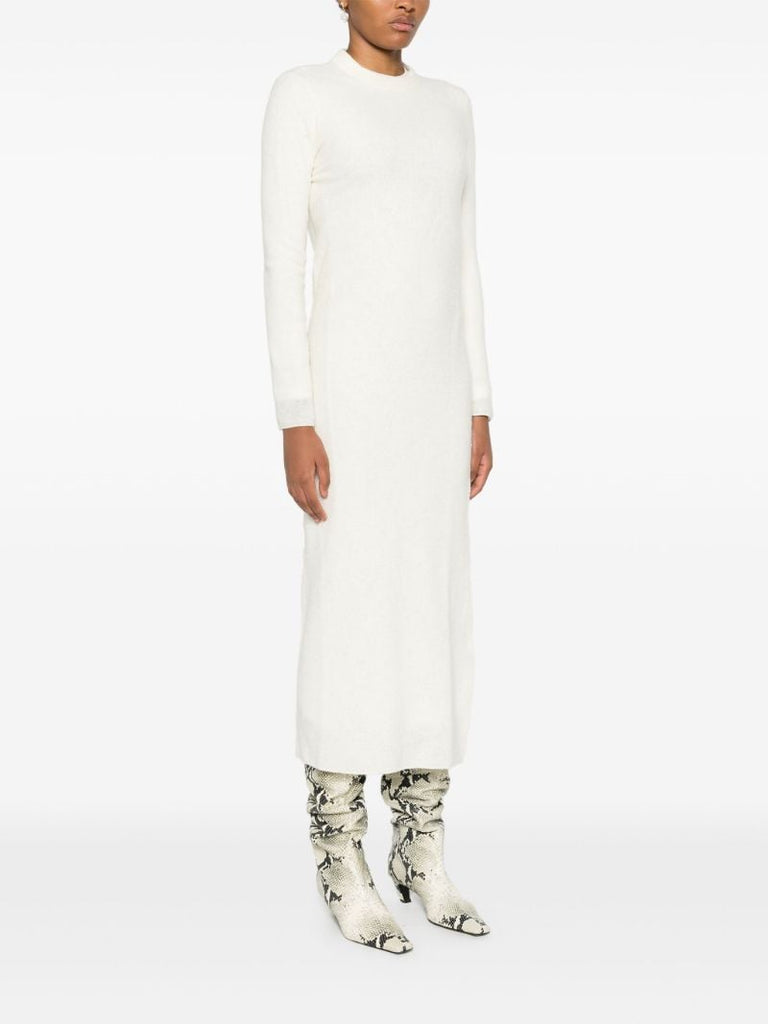 White Wool Dress