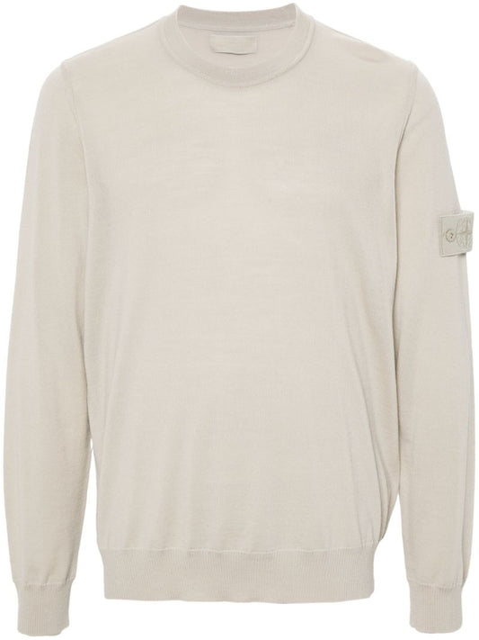 Compass-badge Sweater