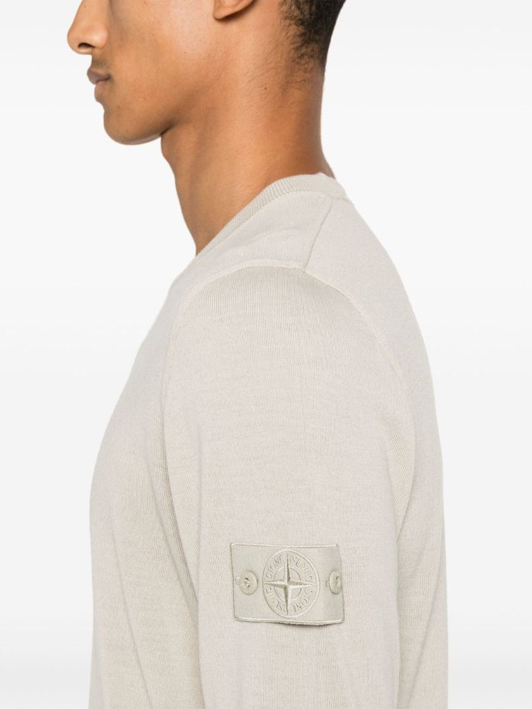 Compass-badge Sweater