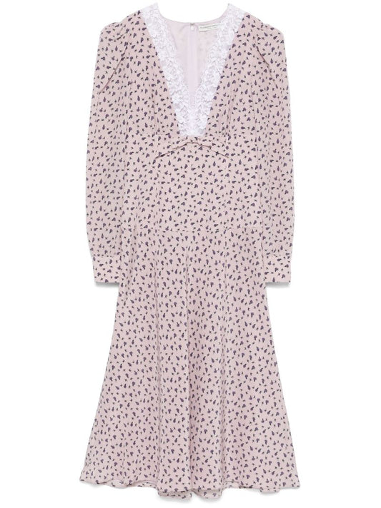Floral-print Midi Dress