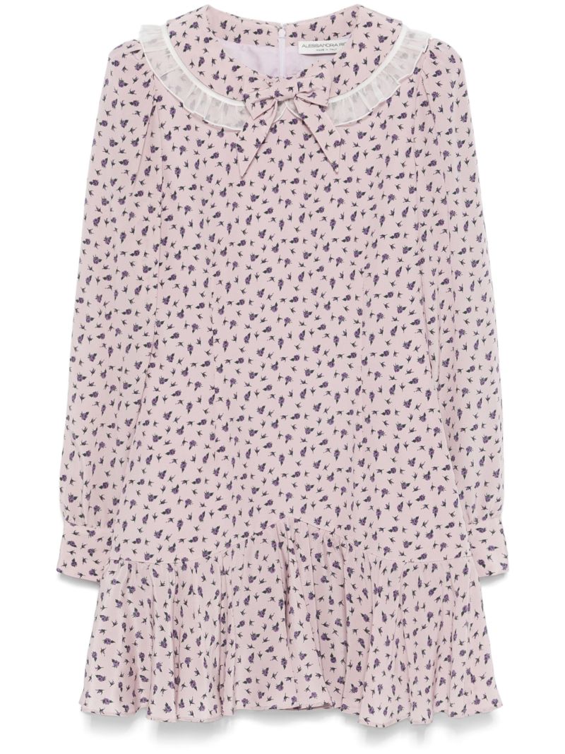 Floral-print Mini Dress