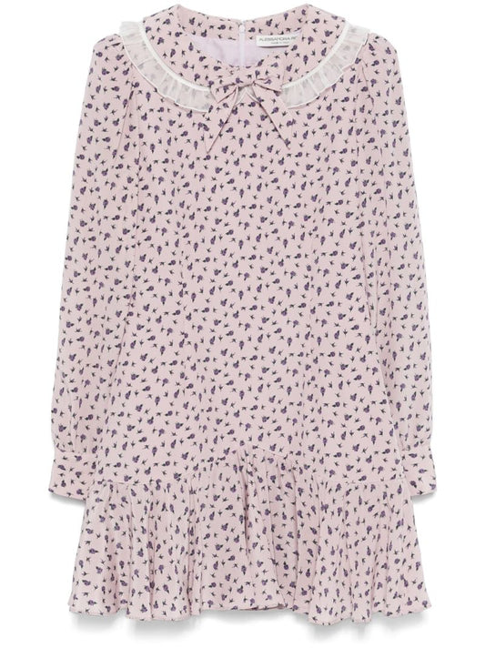 Floral-print Mini Dress