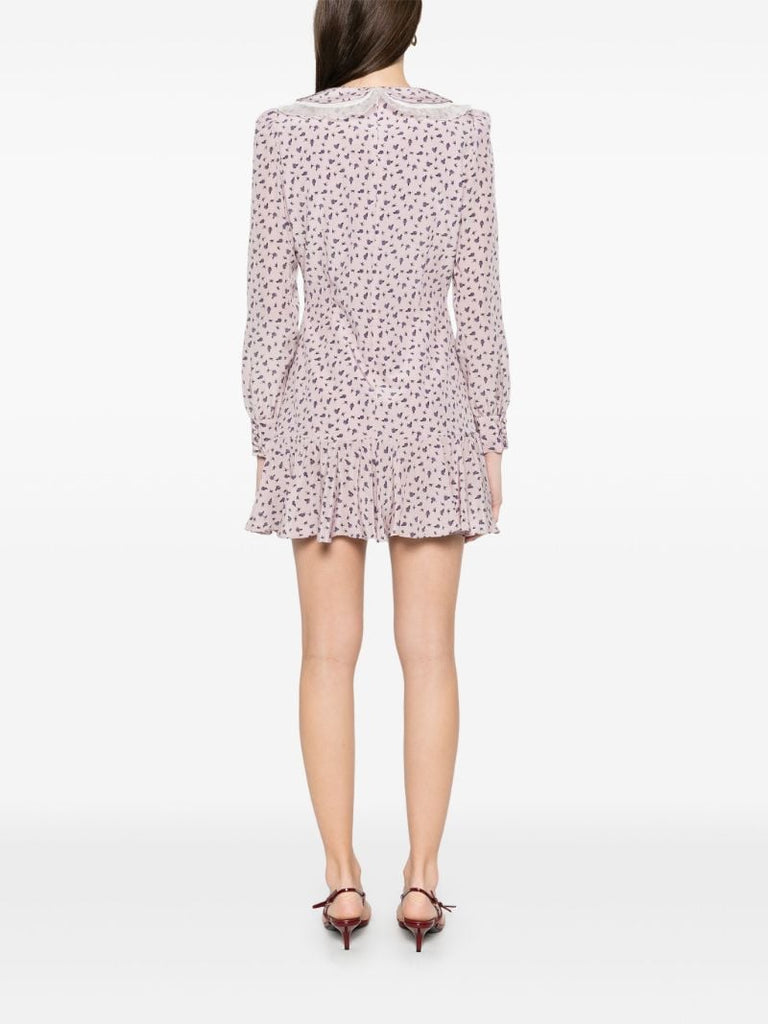 Floral-print Mini Dress