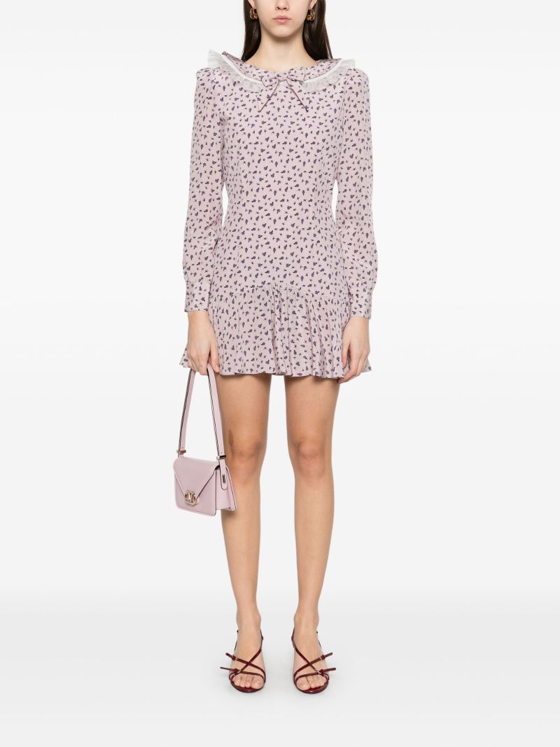 Floral-print Mini Dress