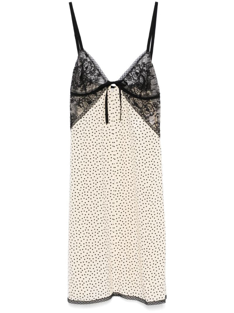 Polka-dot Midi Dress