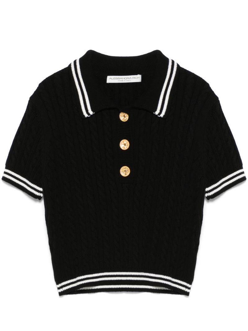 Cotton Polo Top