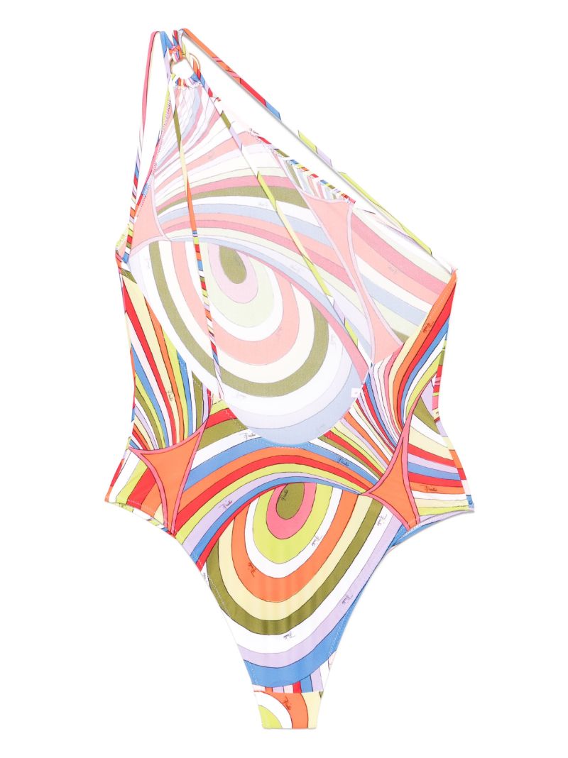 Iride-print Swimsuit