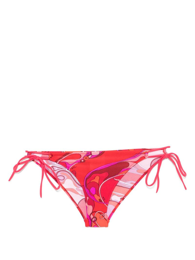 Orchidee-print Bikini Bottoms