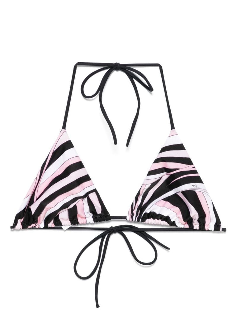 Iride-print Bikini Top