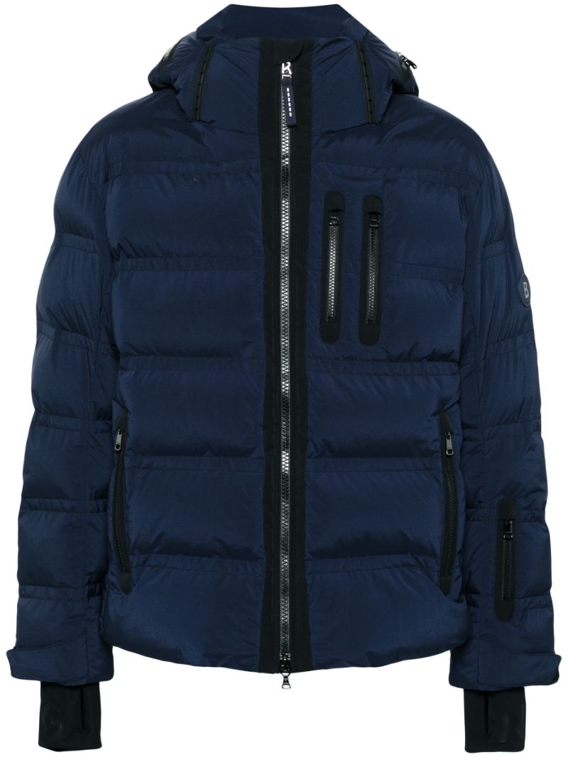 Blue Padded Ski Jacket