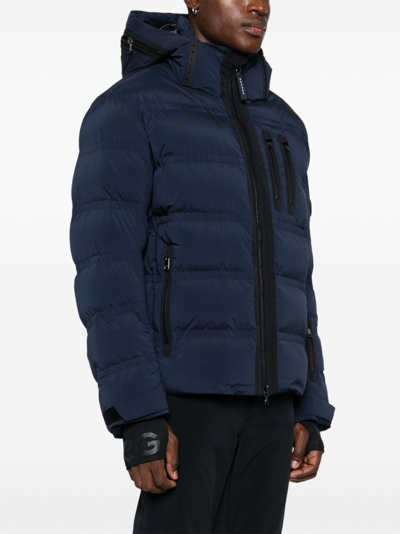 Blue Padded Ski Jacket