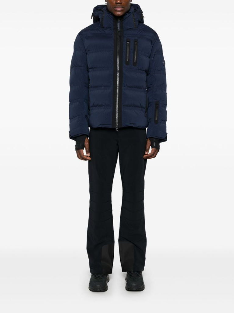 Blue Padded Ski Jacket