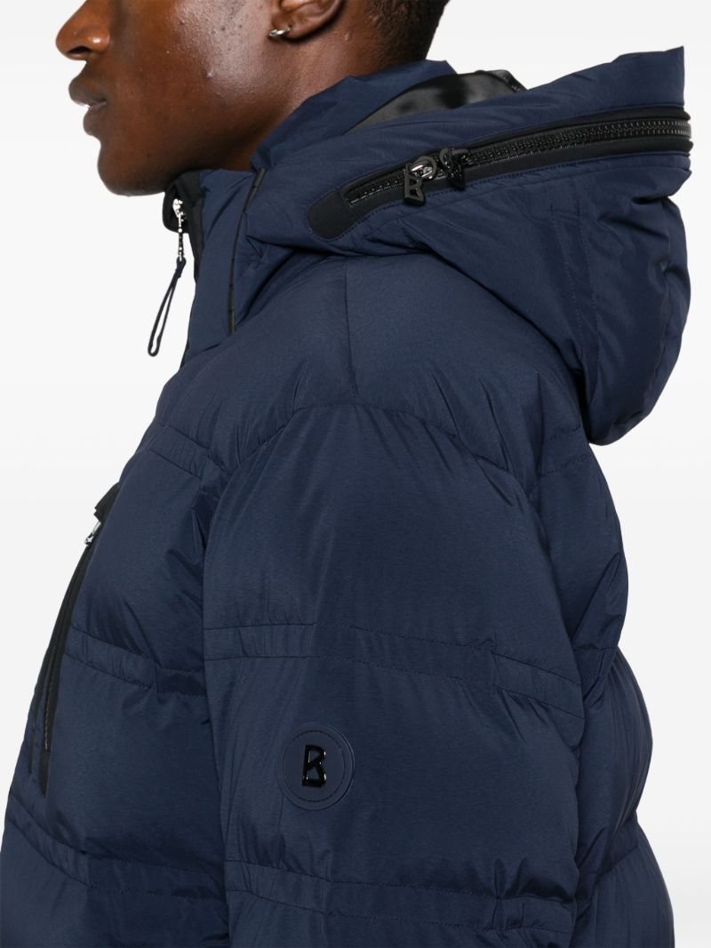 Blue Padded Ski Jacket