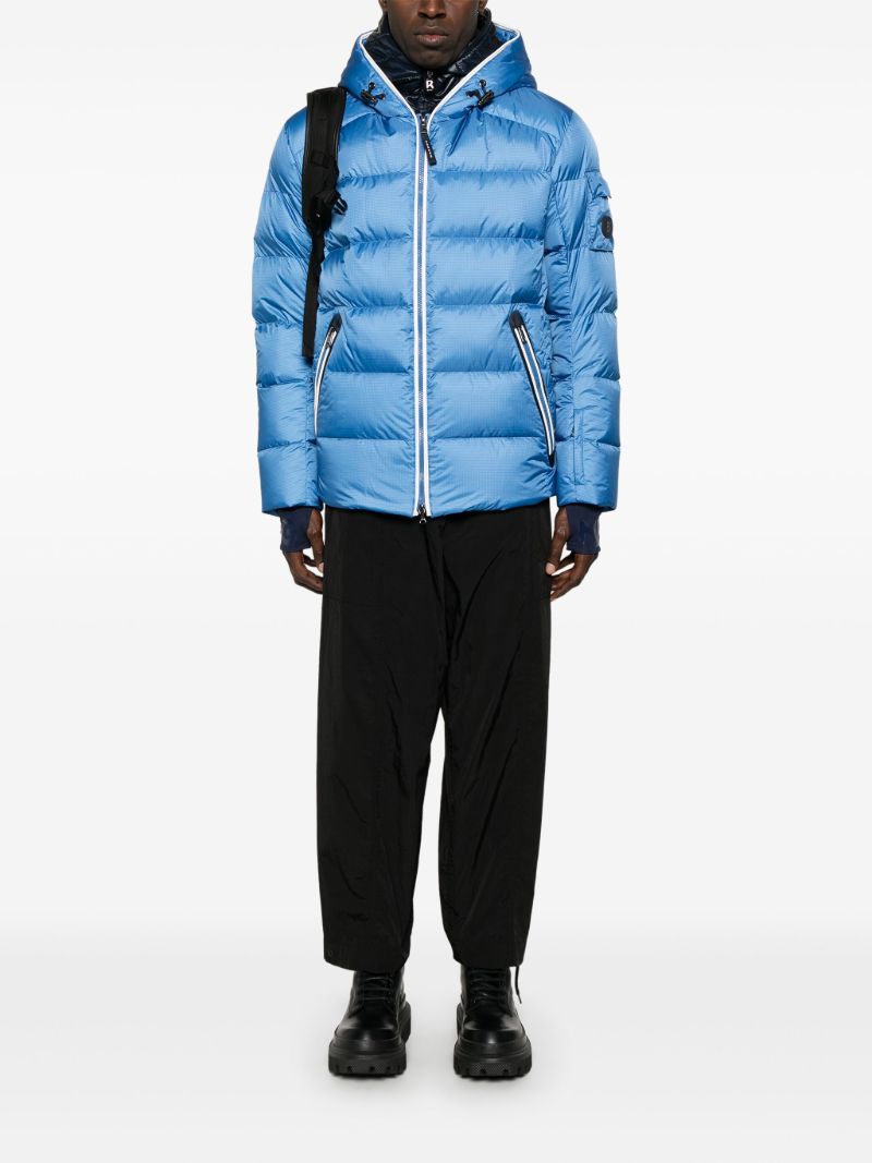 Blue Padded Ski Jacket